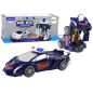 Samochód-robot policja granatowy EAN: 5905679077931