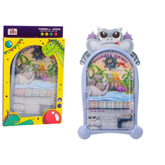 Gra zręcznościowa pinball dinozaury smok stojak niebieski