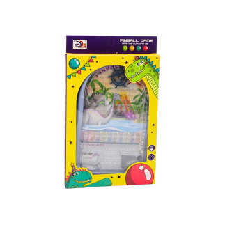 Gra zręcznościowa pinball dinozaury smok stojak niebieski
