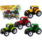 Zestaw kolorowych traktorów rolniczych - farma 4 sztuki, EAN: 5905515357913