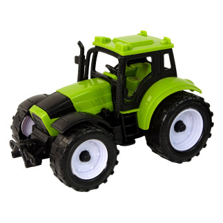 Zestaw kolorowych traktorów rolniczych - farma 4 sztuki, EAN: 5905515357913