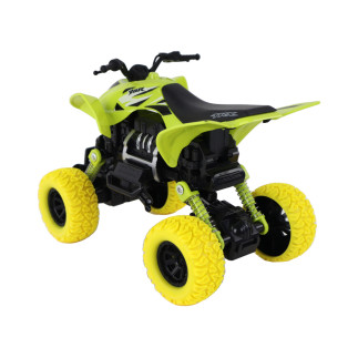 Pojazd terenowy pchacz quad xc gumowe koła zielony