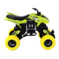 Pojazd terenowy pchacz quad XC z gumowymi kołami zielony, EAN: 5905679078044