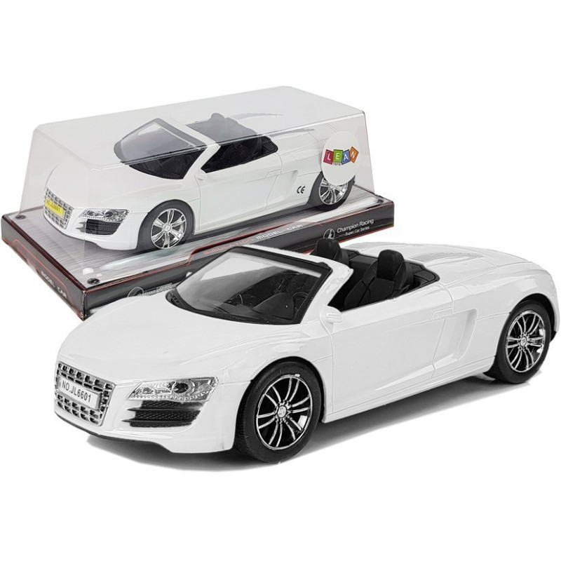 Kabriolet frykcyjny biały 1:18 - EAN 5908275997504