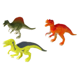Zestaw figurek dinozaurów 9 sztuk kolorowe