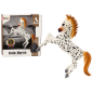 Figurka Białego Koni w Kropki - Stojący Konik do Stajni i Farmy - Cute Horse EAN: 5905991015499