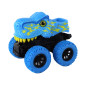 Pojazd terenowy pchacz tyranozaur rex z gumowymi kołami niebieski EAN: 5905679077993