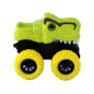 Pojazd terenowy pchacz Tyranozaur Rex z gumowymi kołami zielony EAN: 5905679078006