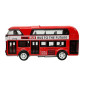 Piętrowy autobus napęd naciągowy 4 kolory - EAN: 5905991027065