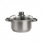 Garnek nierdzewny Fabio 16cm 1,9l z pokrywą szklaną EAN: 5902689855658
