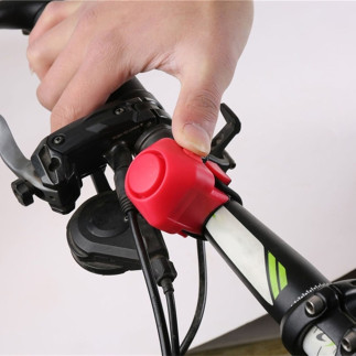 Ag496 dzwonek rowerowy elektryczny black