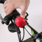 Ag496 dzwonek rowerowy elektryczny black