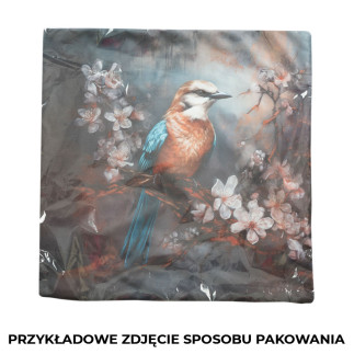 Poszewka dekoracyjna velvet Taras kawiarni w nocy, 40x40cm, kolor 001, EAN: 5906450923300