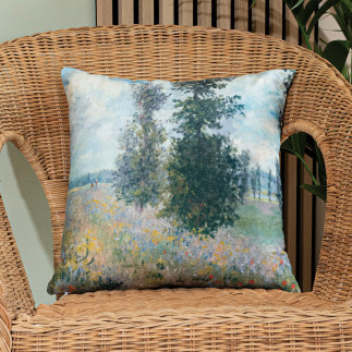 Łąka z topolami - poszewka dekoracyjna velvet 40x40cm, kolor 001, EAN: 5906450923324