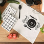 Good Food Good Mood - Komplet 3 Ścierkek Kuchennych 40x60 cm, EAN: 5906450003637 Good Food Good Mood - Komplet 3 Ścierkek Kuchennych 40x60 cm, EAN: 5906450003637