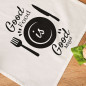 Good Food Good Mood - Komplet 3 Ścierkek Kuchennych 40x60 cm, EAN: 5906450003637 Good Food Good Mood - Komplet 3 Ścierkek Kuchennych 40x60 cm, EAN: 5906450003637