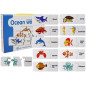 Puzzle edukacyjne "Świat Oceanów" - układanka 10 połączeń, EAN: 5903802453997