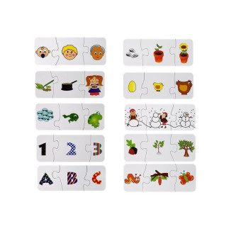 Puzzle Edukacyjne Układanka Nauka 10 Połączeń - EAN: 5903802454000