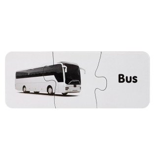 Puzzle edukacyjne układanka transport 10 połączeń