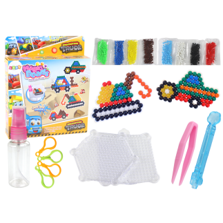 Zestaw koralików wodnych diy magiczne koraliki 8 kolorów pojazdy budowlane