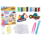 Zestaw Koralików Wodnych DIY Magiczne Koraliki 8 Kolorów Pojazdy Budowlane EAN: 5905679073100