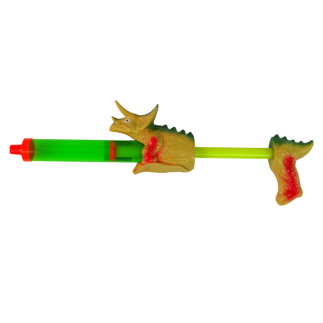 Pistolet na wodę Dinozaur Zielony 40 cm do zabawy w ogrodzie, EAN: 5905323215610
