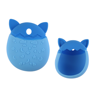 Etui na tamagotchi niebieski case silikonowy