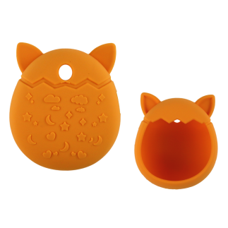Etui na tamagotchi pomarańczowy case silikonowy