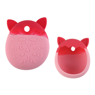 Etui na tamagotchi różowy case silikonowy