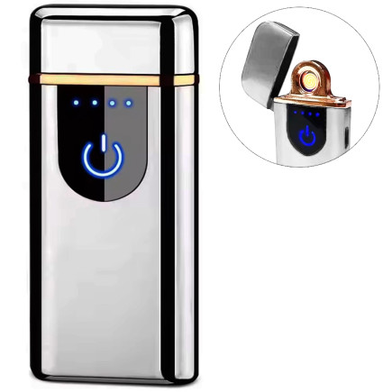 Zapalniczka USB Ag773B Silver - EAN: 5907621851033