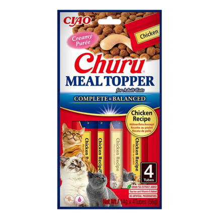 Inaba meal topper  kurczak - kot 4x14g