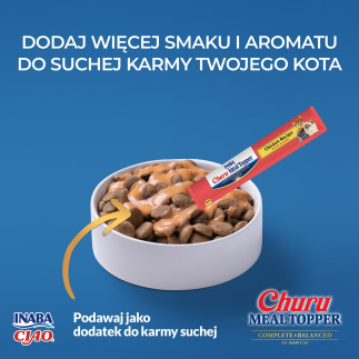 Inaba meal topper  kurczak - kot 4x14g