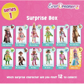Playmobil everdreamerz pudełko niespodzianka z figurką 70389 surprise box seria 1
