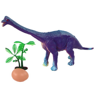 Zestaw figurek 6 dinozaurów akcesoria