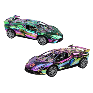 Autko Sportowe Światła Dźwięki Kolorowe Kameleon