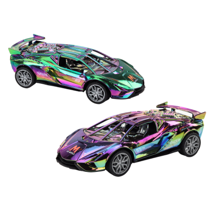 Autko Sportowe Światła Dźwięki Kolorowe Kameleon