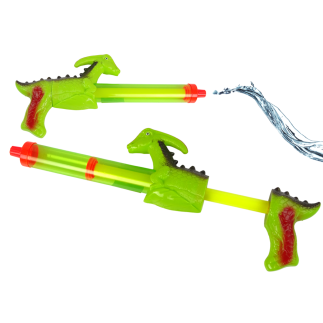 Pistolet na wodę 40 cm dinozaur zielony ogród zabawka