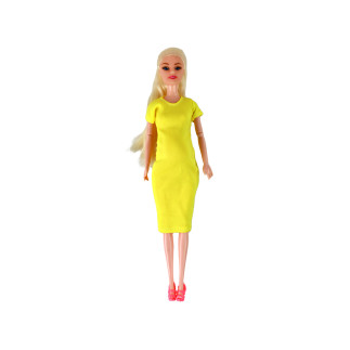 Lalka w ciąży Mama Dziecko Żółta 5905679072523