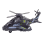 Helikopter Policyjny Biały lub Czarny z Napędem Frykcyjnym, Światłem i Dźwiękiem - EAN: 5905991015673