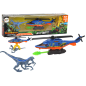 Helikopter Śmigłowiec Dinozaurów w Niebieskim Parku - Zestaw 5905679074886