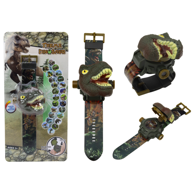 Zegarek Projektor 3D Dinozaur Tyranozaur Rex - EAN: 5905991005179