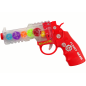 Pistolet z kolorowymi światłami i dźwiękiem czerwony - EAN: 5905515357975