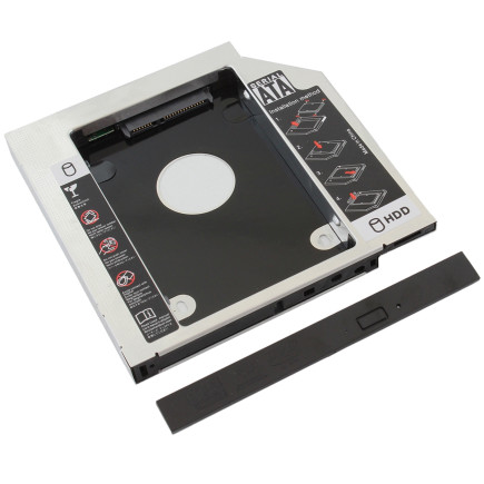 Ak184b kieszeń 2,5hdd 9,5 mm sata ssd