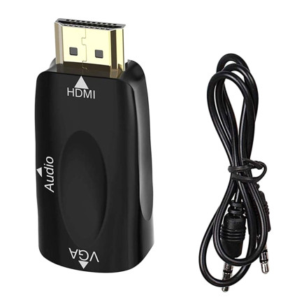 Adapter HDMI do VGA Gold Plated HD31B - EAN 5907621810177