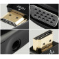 Adapter HDMI do VGA Gold Plated HD31B - EAN 5907621810177