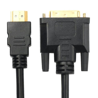 Hd8 kabel hdmi 19pin-dvi 2m gold