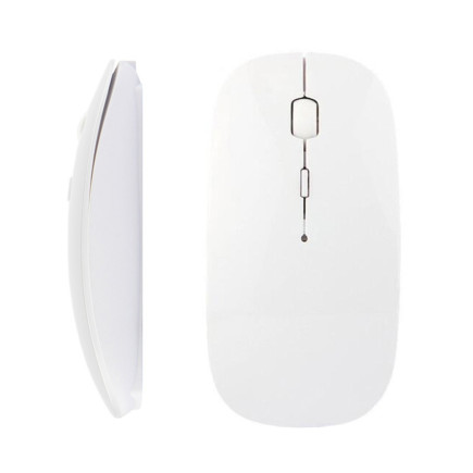 Mysz Optyczna Slim Bezprzewodowa Biała Ak278d EAN: 5907621826246