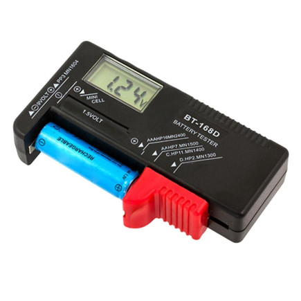Ag372a cyfrowy tester baterii aa, aaa 9v