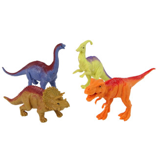 Zestaw figurek dinozaurów z akcesoriami 15 sztuk