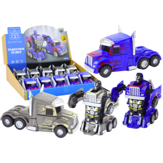 Auto-robot ciężarówka 2w1 robot 2 kolory